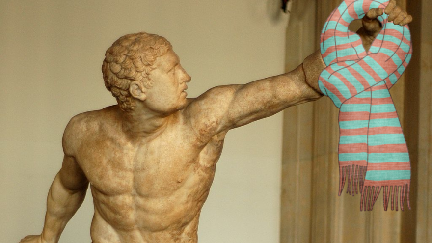 Gladiateur_echarpe